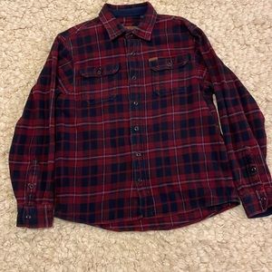 EUC heavy flannel Orvis shirt